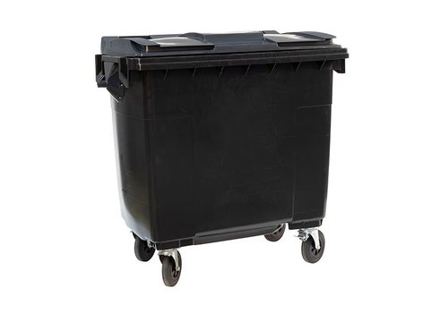  HorecaTraders Colored Waste container - 4 wheels 