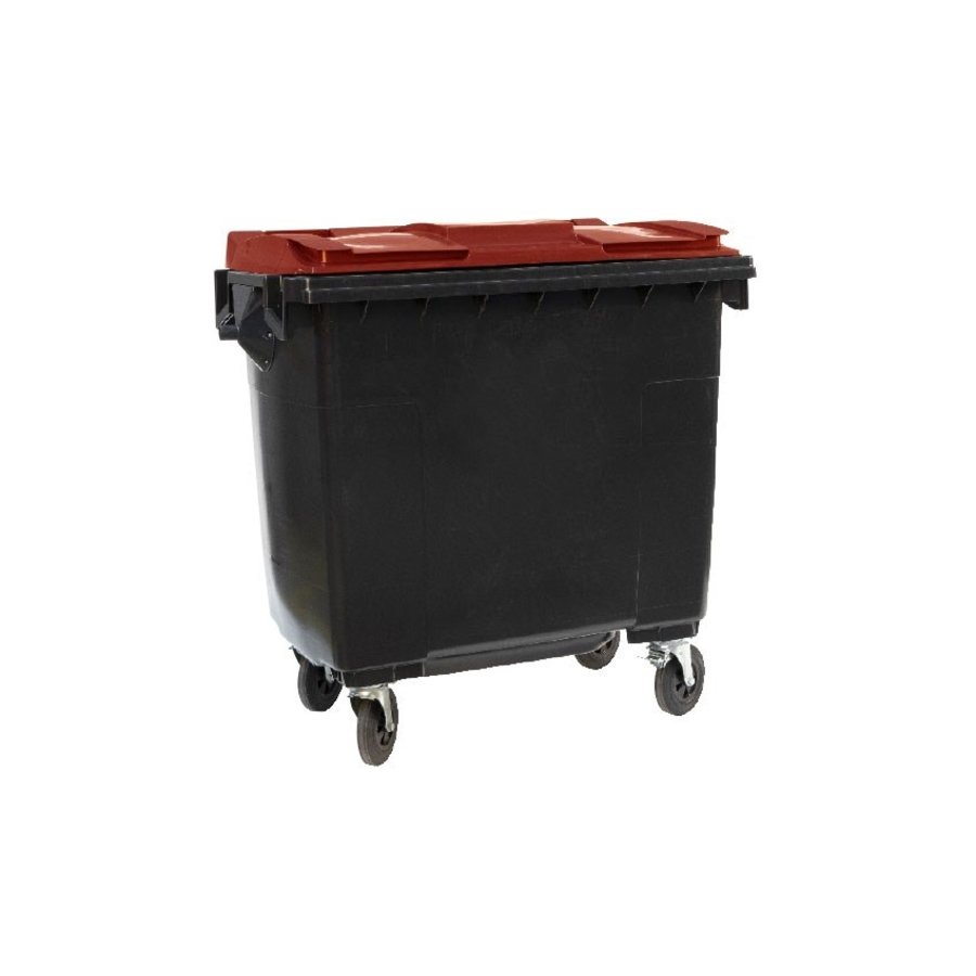 Waste container | 770 Liters | 4 wheels | Colored Lid