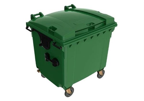  HorecaTraders Maxi Container Green | 1100 Liter 