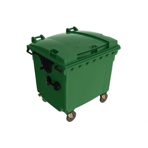  HorecaTraders Maxi-Container Groen | 1100 Liter 