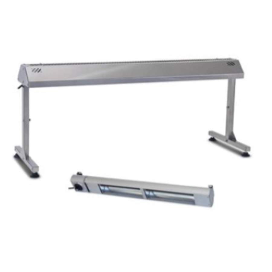 Lampe chauffante avec support | 900 mm | Infrarouge