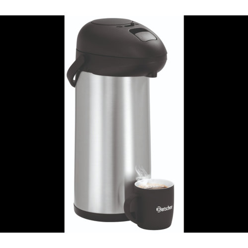  Bartscher Pichet à pompe isotherme | 5 litres | 181x245x428 mm 