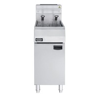Gas Fryer | 21 Liter | Belgian Propane Gas | 400x800x1180 mm