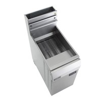 Gas Fryer | 21 Liter | Belgian Propane Gas | 400x800x1180 mm