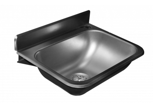  HorecaTraders Lavabo mural | acier inoxydable | 376x299x190 mm 