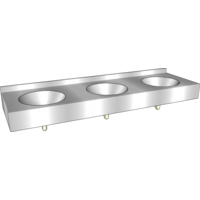 lavabo multiple | acier inoxydable | D 565 x H 200 mm