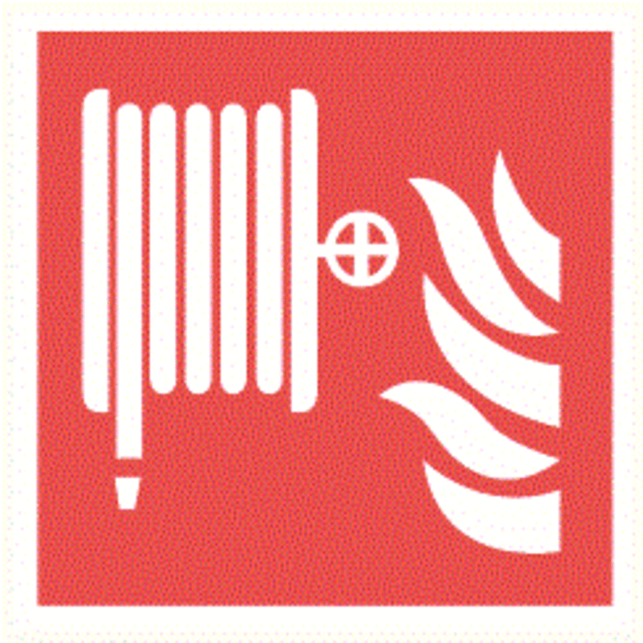 Safety pictogram | with warning symbol | 10x10x10cm
