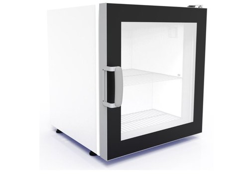  Combisteel Congélateur | Modèle de table | Porte vitrée | 73L 