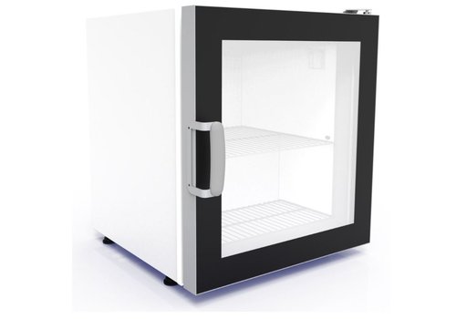  Combisteel Freezer | Table model | Glass door | 73L 