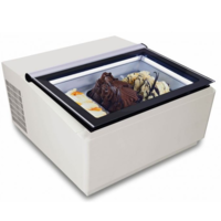 Tabletop ice cream display case | 3x 5L (2 colours)