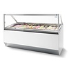 Combisteel Scoop ice cream display case | Forced | 630L (5 sizes)