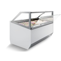 Scoop ice cream display case | Forced | 630L (5 sizes)