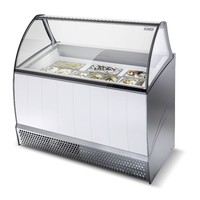 Scoop ice cream display case | 230V | Forced (2 sizes)