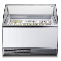 Scoop ice cream display case | 230V | Forced (2 sizes)