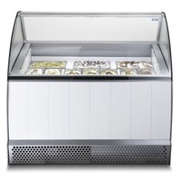 Vitrine à glaces | 230V | Forcé (2 tailles)