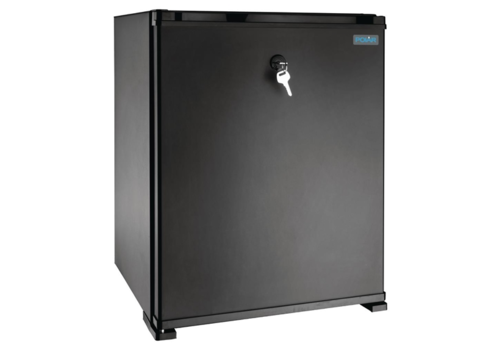 Polar Réfrigérateur de chambre d'hôtel | 30L | Noir | Porte réversible 