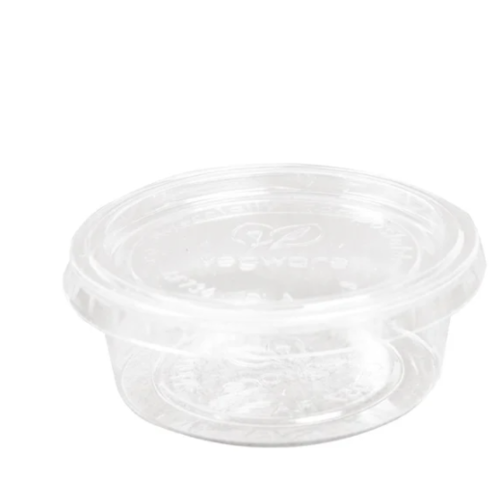  HorecaTraders Portion containers | Compostable | 5.7 cl (2000 pieces) 