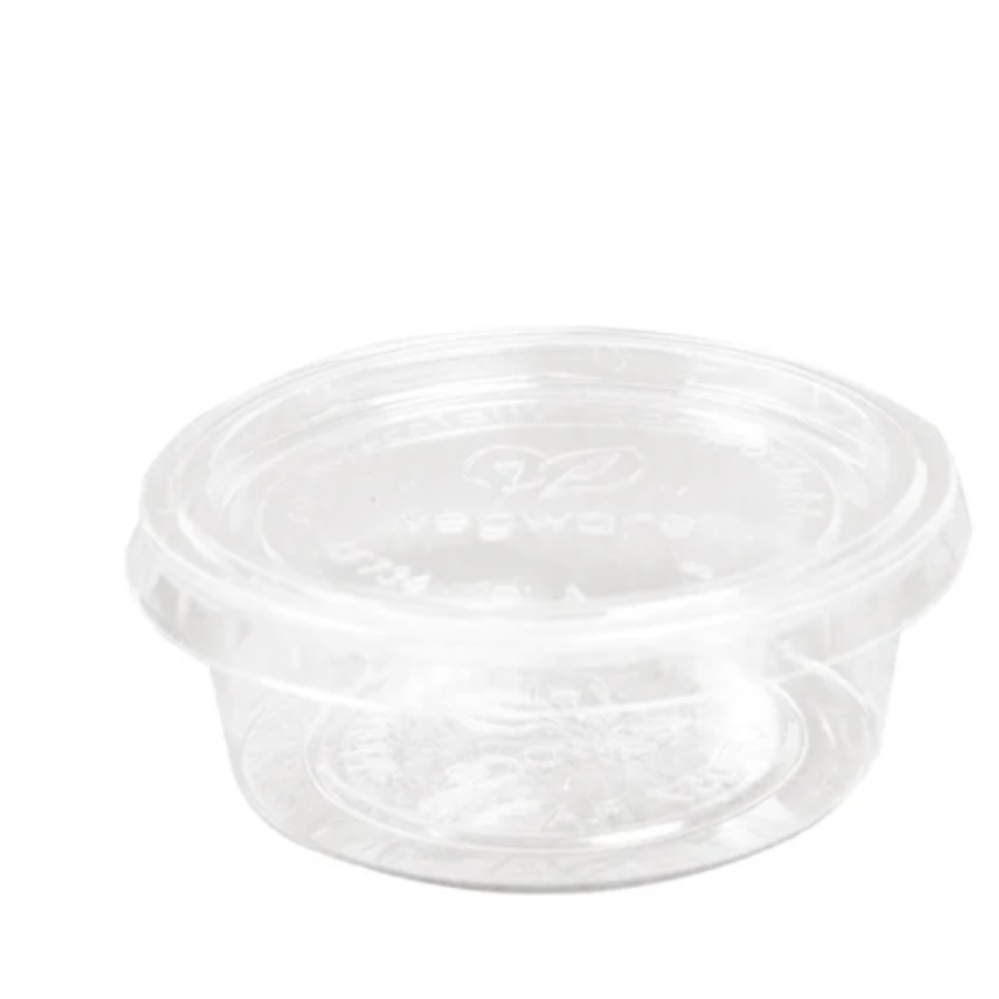Contenants à portions | Compostable | 5,7 cl (2000 pièces)
