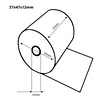 HorecaTraders OUTLET! Thermal Receipt Rolls | 57x70x12mm | 50 pieces