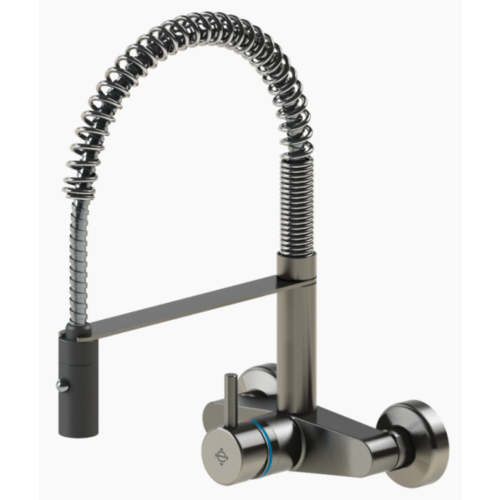  Echtermann Pre-rinse shower with low installation height, wall-mounted model 