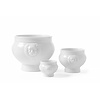 Bol à soupe blanc en porcelaine 250 ml | 12 pièces