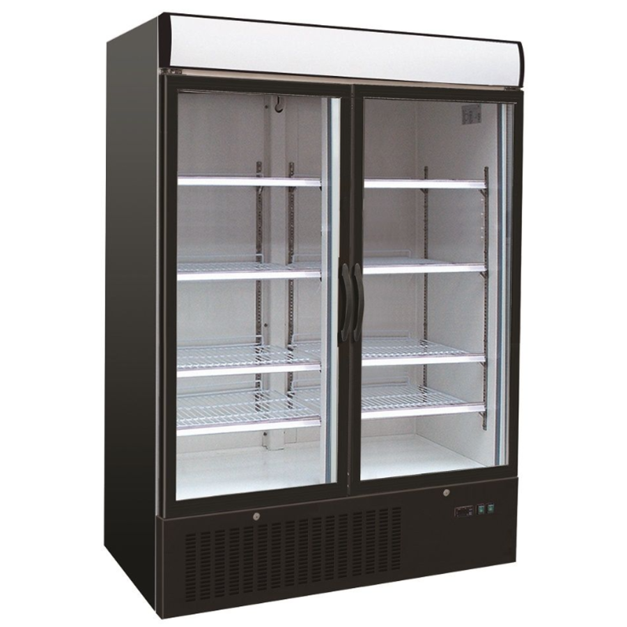 Congélateur 2 portes vitrées | 1079L | DIRIGÉ