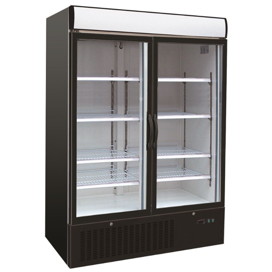 Freezer 2 glass doors | 1079L | LED |