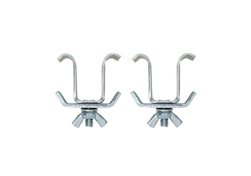  HorecaTraders L-shape shelf connectors (2 pieces) 