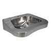 HorecaTraders Washbasin for the disabled | stainless steel | Thickness 1.2mm | diameter 65mm