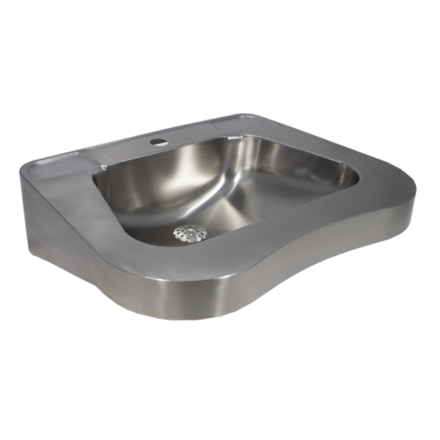 Washbasin for the disabled | stainless steel | Thickness 1.2mm | diameter 65mm