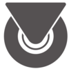 Combisteel Castor with brake for 7450.0172