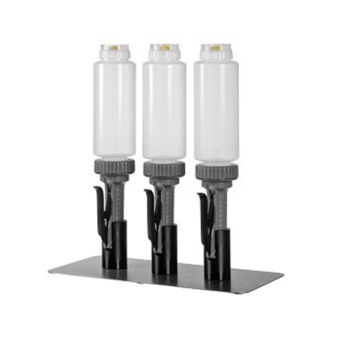  Bereila Distributeur de sauce FIFO | ensemble de 3 | contenu 592 ml 