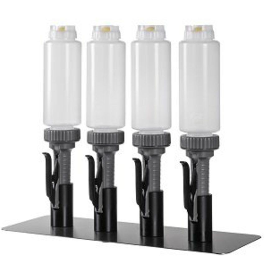 Distributeur de sauce FIFO | ensemble de 4 | contenu 592 ml