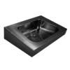 HorecaTraders Wall-mounted washbasin | Stainless steel | thickness 1.3mm