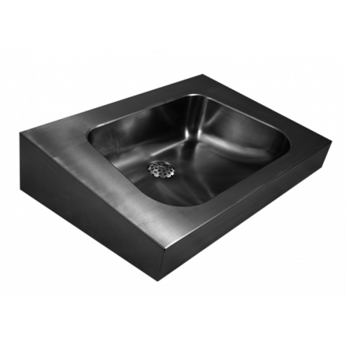  HorecaTraders Lavabo mural | acier inoxydable | épaisseur 1,3 mm 