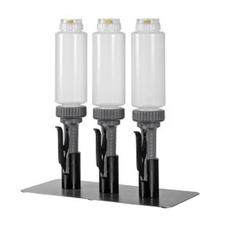 Distributeur de sauce FIFO | ensemble de 3 | contenu 710 ml