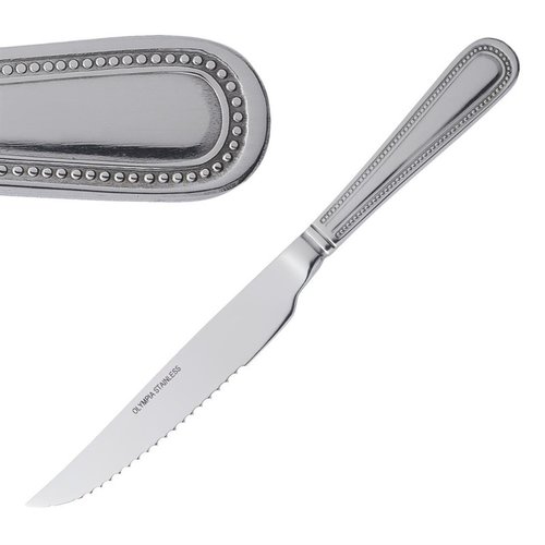  Olympia Couteaux à steak en perles | 12 pièces 
