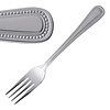 Olympia Bead Dessert Forks | 12 pieces