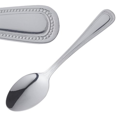  Olympia Bead Pudding Spoons | 12 pieces 