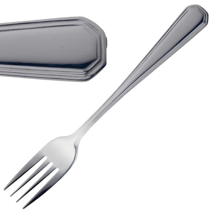 Monaco table forks | stainless steel | 18.7cm | 12 pieces
