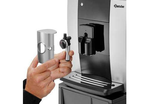  Bartscher Volautomatisch koffiezetapp. KV1 Smart | zwart/zilver 