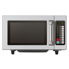 HorecaTraders Microwave 1000W | stainless steel | 511mm x 432mm x 311mm