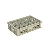 HorecaTraders Beige plastic crate | 60x40x15 CM | 4 Formats