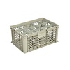 Beige plastic crate | 600x400x270 CM | 4 Formats