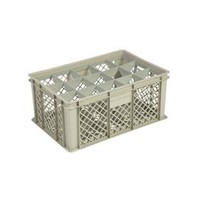 Beige plastic crate | 600x400x270 CM | 4 Formats