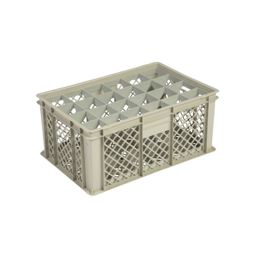 Caisse en plastique beige | 600x400x270 CM | 4 formats