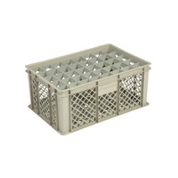 Caisse en plastique beige | 600x400x270 CM | 4 formats
