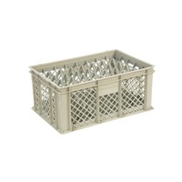 Beige plastic crate | 600x400x270 CM | 4 Formats