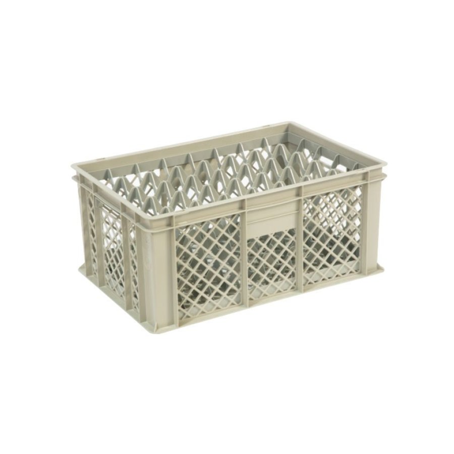 Caisse en plastique beige | 600x400x270 CM | 4 formats