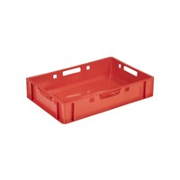 Plastic meat crate | 60cm x 40cm x 12.5cm | 2 Sizes